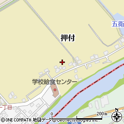 千葉県印旛郡栄町押付周辺の地図