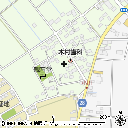 千葉県香取市下小川1465周辺の地図