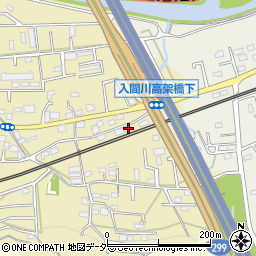 埼玉県入間市仏子1244周辺の地図