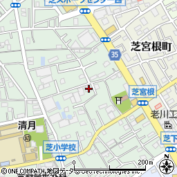 埼玉県川口市芝5336周辺の地図