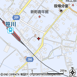 千葉県香取郡東庄町笹川い729-1周辺の地図