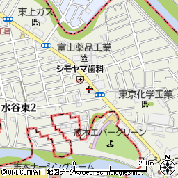富士見市料理屋周辺の地図