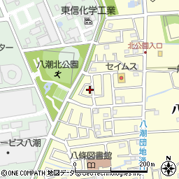 埼玉県八潮市八條2500-32周辺の地図