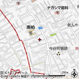 千葉県柏市今谷上町20-13周辺の地図