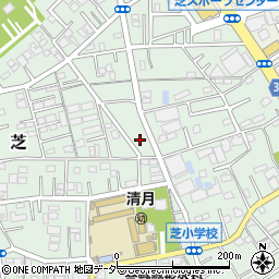 埼玉県川口市芝4828周辺の地図