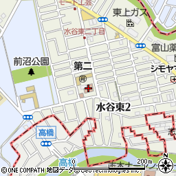 富士見市立水谷東公民館周辺の地図