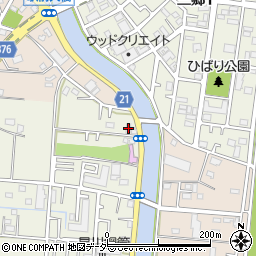 埼玉県三郷市幸房242-3周辺の地図
