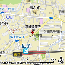 埼玉県入間市仏子1077周辺の地図