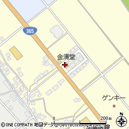 金清堂周辺の地図