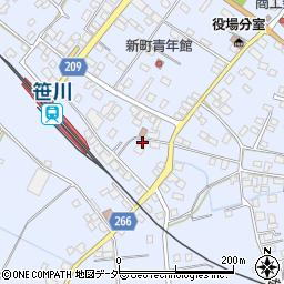 千葉県香取郡東庄町笹川い731周辺の地図