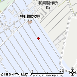 埼玉県狭山市水野14周辺の地図