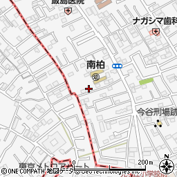 千葉県柏市今谷上町20-77周辺の地図