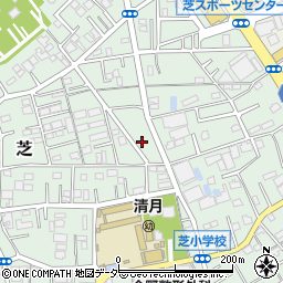 埼玉県川口市芝4827周辺の地図