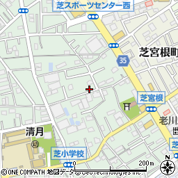 埼玉県川口市芝5922-1周辺の地図
