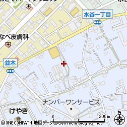 埼玉県富士見市水子4687周辺の地図