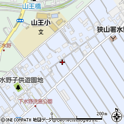 埼玉県狭山市水野86周辺の地図