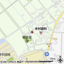千葉県香取市下小川1443周辺の地図
