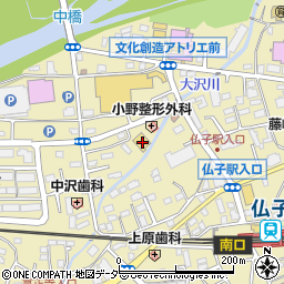 埼玉県入間市仏子816周辺の地図