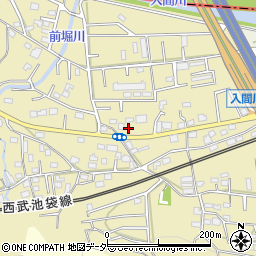 埼玉県入間市仏子1210周辺の地図