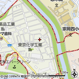 埼玉県富士見市水谷東3丁目36周辺の地図