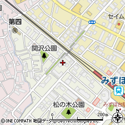 デイリーホテルみずほ台店周辺の地図