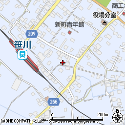 千葉県香取郡東庄町笹川い552周辺の地図