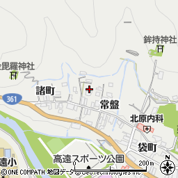 長野県伊那市高遠町西高遠諸町248周辺の地図