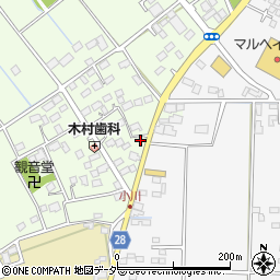 千葉県香取市下小川1463周辺の地図