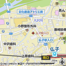 埼玉県入間市仏子910周辺の地図