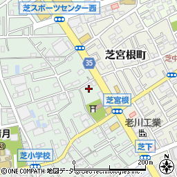 埼玉県川口市芝5381周辺の地図