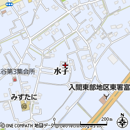 埼玉県富士見市水子4411周辺の地図