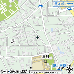 埼玉県川口市芝4843周辺の地図