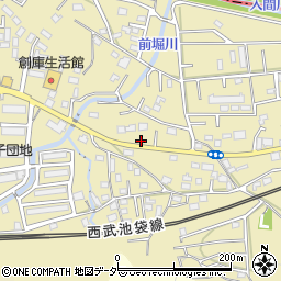 埼玉県入間市仏子1188周辺の地図