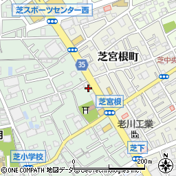 埼玉県川口市芝5373周辺の地図