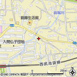 埼玉県入間市仏子1175周辺の地図