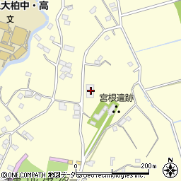 千葉県柏市増尾877周辺の地図