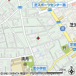 埼玉県川口市芝5910周辺の地図