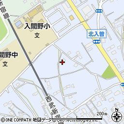 埼玉県狭山市北入曽989-2周辺の地図