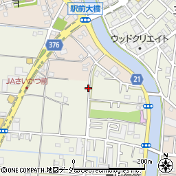 埼玉県三郷市幸房224周辺の地図