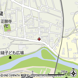 埼玉県飯能市笠縫205周辺の地図