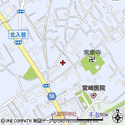 埼玉県狭山市北入曽308周辺の地図