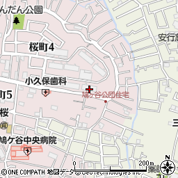 ＵＲ都市機構コンフォール東鳩ヶ谷３号棟周辺の地図