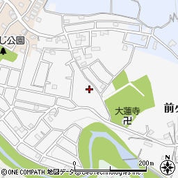 〒357-0043 埼玉県飯能市前ケ貫の地図