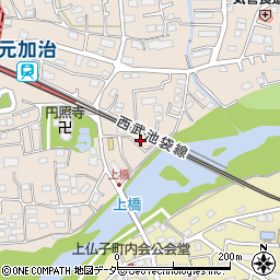 埼玉県入間市野田60周辺の地図