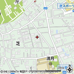 埼玉県川口市芝4852周辺の地図