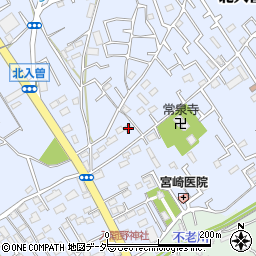 埼玉県狭山市北入曽309周辺の地図