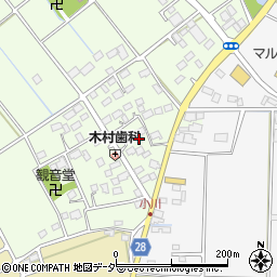 千葉県香取市下小川1472周辺の地図