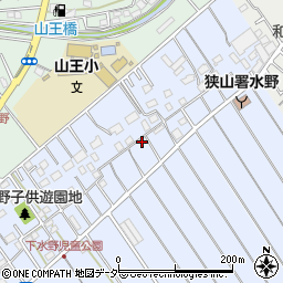 埼玉県狭山市水野71周辺の地図