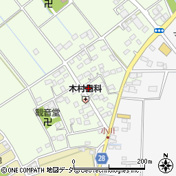 千葉県香取市下小川1467周辺の地図