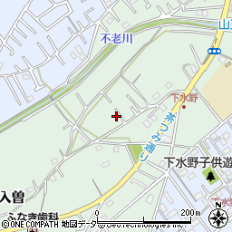 埼玉県狭山市南入曽271周辺の地図